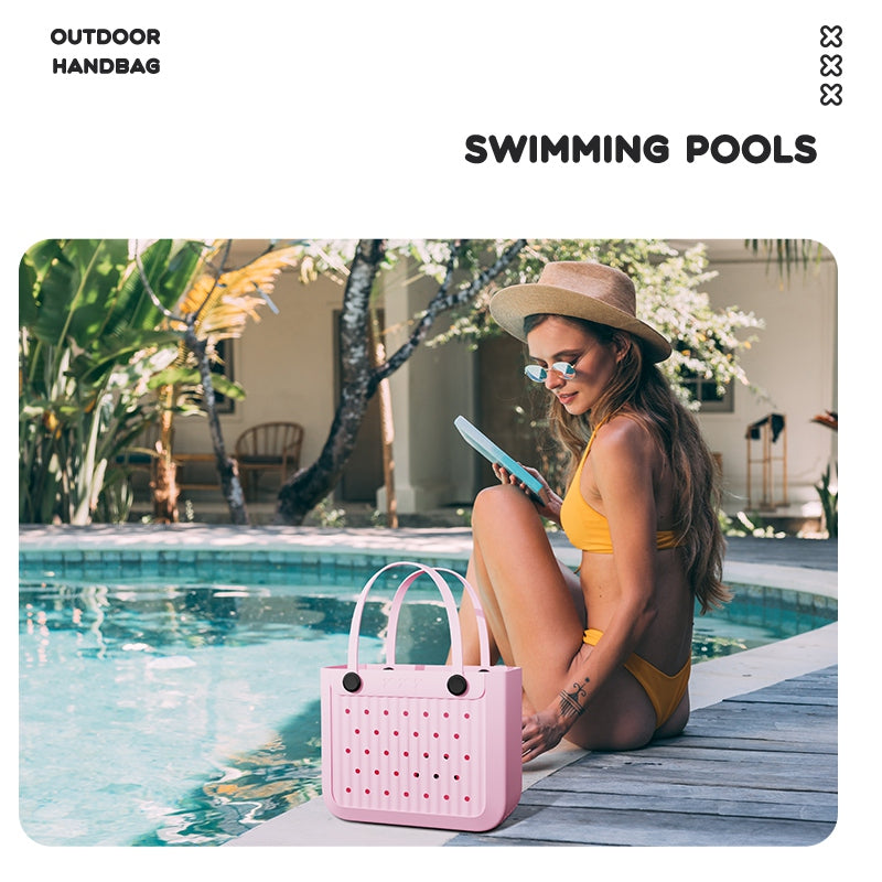 Beachy Peachy Tote Bag