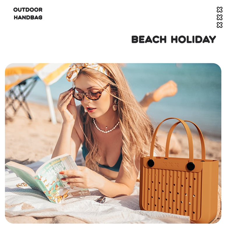 Beachy Peachy Tote Bag